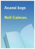 Anansi boys