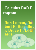 Calculus DVD Program