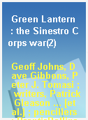 Green Lantern  : the Sinestro Corps war(2)