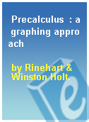 Precalculus  : a graphing approach