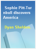 Sophie Pitt-Turnbull discovers America