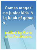 Games magazine junior kids