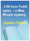 4:50 from Paddington  : a Miss Marple mystery