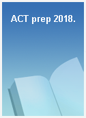 ACT prep 2018.