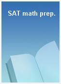 SAT math prep.