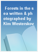 Forests in the sea written & photographed by Kim Westerskov