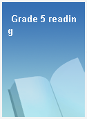 Grade 5 reading