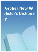 Grolier New Webster