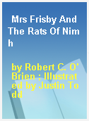Mrs Frisby And The Rats Of Nimh