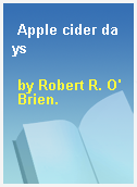Apple cider days