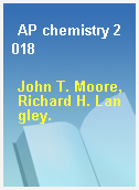 AP chemistry 2018
