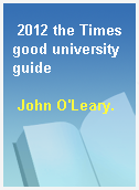 2012 the Times good university guide